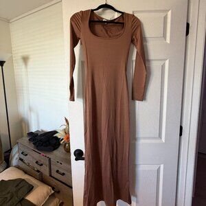 Gianni Bini BodyCon Long Sleeve Maxi Dress